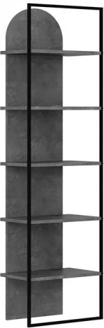 Стеллаж прямой ARCHY BOOKCASE LEVE (ЛДСП/Серый) арт.LEV01140