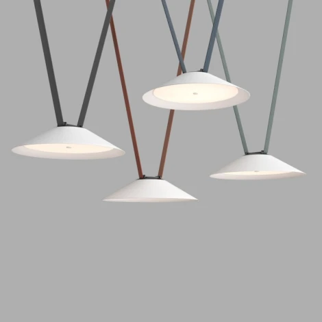 Трековый светильник низкоковольтный для ременной системы LED с голосовым управлением 48V Denkirs Belty Flow DK5664-WH+BK (Умный дом) (умный дом - Smart Life)