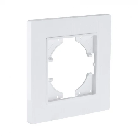 Рамка 1-постовая белый Kollinger Eleganz Plex EP1WH