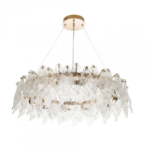 Подвесная люстра хрустальная Modelux MODESTYLE MS.2290.12 GD