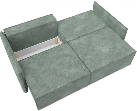 Диван прямой Либерти Лига Диванов (Велюр) арт.126613