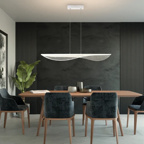 Подвесной светильник Mantra Bianca 7766 (LED, 220V, на тросе)