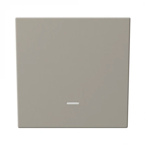 Выключатель одноклавишный с подсветкой (сахара) Jasmart FD FD3011NSH