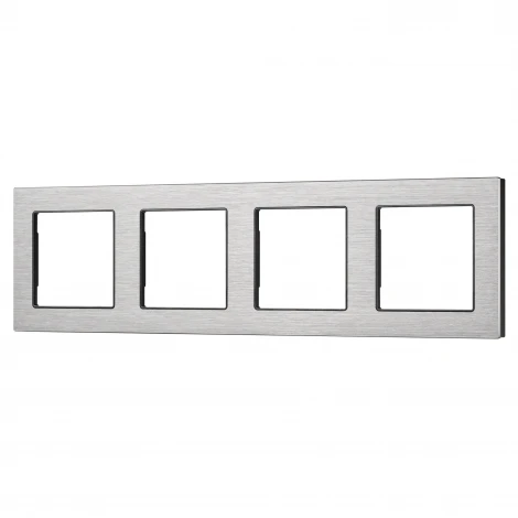 Рамка алюминиевая FRM-PRESTO-ALS-4-GR (Arlight) 043863