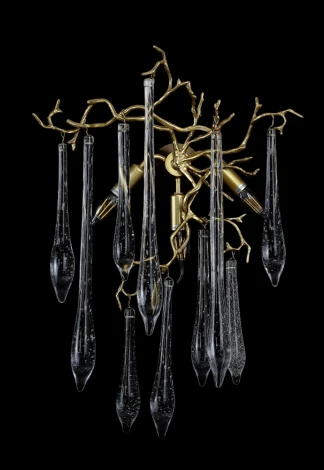 Бра Crystal Lux Reina AP3 GOLD PEARL