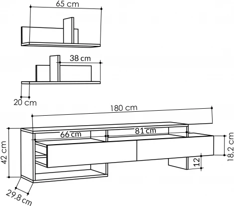 ТВ тумба LEVE GARA TV UNIT