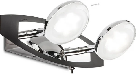 Спот IDLamp Venna 340/2A-Blackchrome