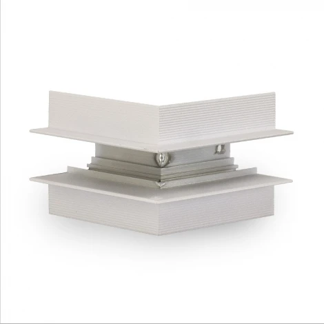 Коннектор угловой внешний для встраиваемого магнитного шинопровода AM Group MAGNET AM402 LL-20С90° ВНЕШНИЙ WH (48V)