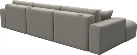 Диван угловой Лига-036 НПБ Классик Лонг левый угол Лига Диванов (Рогожка) арт.125462L