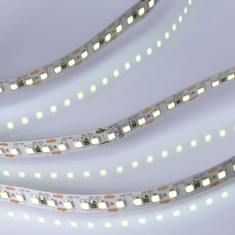 Светодиодная лента Uniel ULS-M14-2835-168LED/m-10mm-IP20-DC12V-14W/m-5M-6500K PROFI катушка в герметичной упаковке