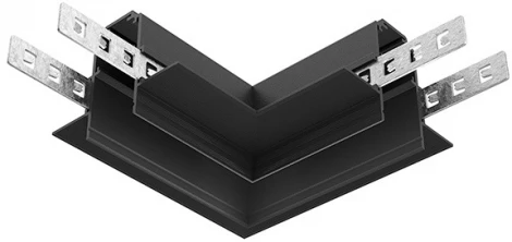 Коннектор угловой Exility встраиваемый черный (магнитный) Maytoni Technical TRACL034-42B-R
