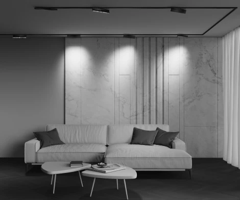 Трековый светильник низковольтный светодиодный 48V 12W 2700-6000К Zigbee Maytoni Technical Points Rot TR242-4-12WTW-DSZ-B