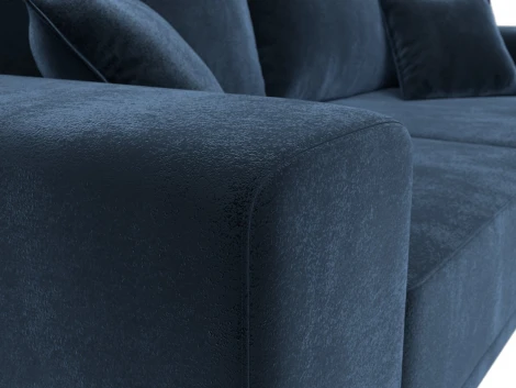 Диван прямой Льюес Лига Диванов (Велюр) арт.126699