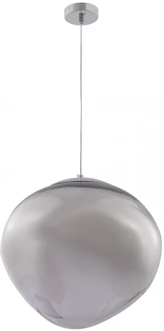 Подвесной светильник Crystal Lux MALAGA SP1 D360 CHROME (на проводе)