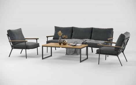 Лаунж зона Gardenini Premium Calma long LPCLM.010800.S3