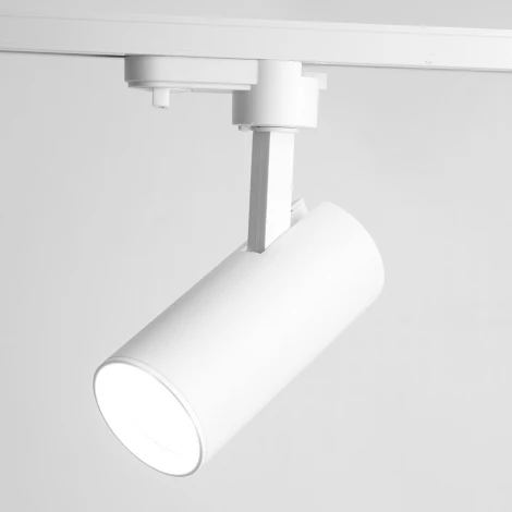 Светильник трековый однофазный Feron AL195 48542 GU10, белый (220V, круглые)