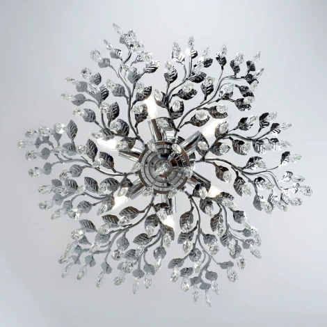 Подвесная люстра хрустальная Modelux MODELUX ML.6747.6 CR