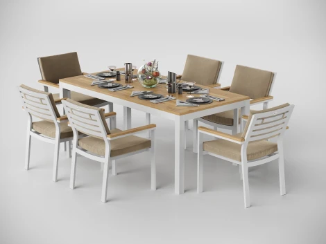 Обеденные группы Gardenini Premium Bella DPBLL.020218.C4