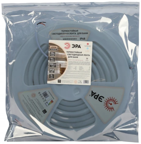 Гибкий неон термостойкий 24V 5м белый дневной ЭРА LS2835-9,6-120-24-4000K-IP68-3 year-5m