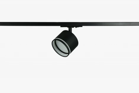 Трековый светильник однофазный 220V ЭРА TR75 - GX53 BK