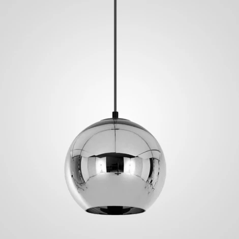 Подвесной светильник Copper Shade Chrome D20 ImperiumLoft 40,018 (182680-22) (220V, на проводе, шар)