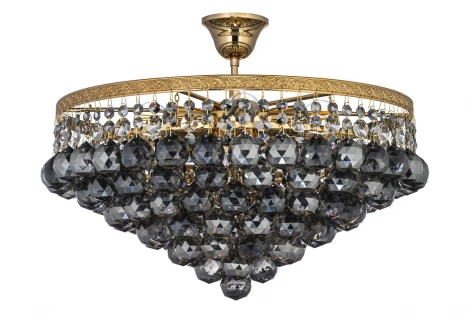 Потолочная люстра на штанге хрустальная Arti Lampadari Castellana Gold Castellana E 1.3.46.603 G (220V)