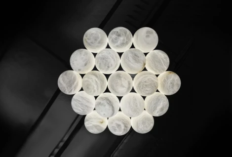 Подвесная люстра Fluorite Unity FL1048-19P (220V, на проводе, шарики)