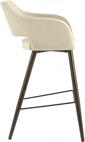 Стул барный Stool Group Саймон велюр бежевый УТ000025191