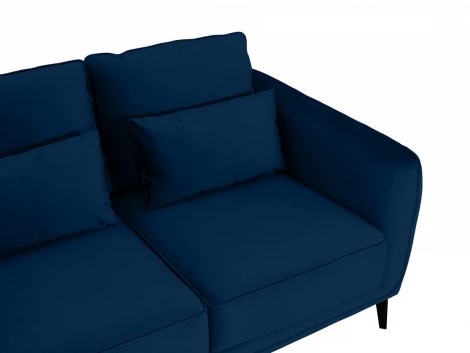 Диван Amsterdam двухместный ОГОГО 342691 (темно-синий)