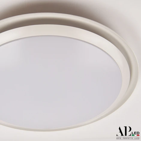 Потолочный светильник светодиодный с ПДУ APL LED Turin 3306.B222-350 White