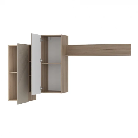 Шкаф БТС навесной с полками Эмилия ГМ-12