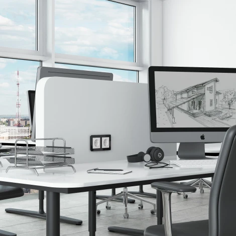 Розетка с заземлением (белый матовый) Werkel W1171061 (a059265)