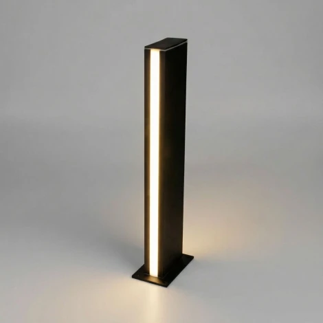 Наземный светильник светодиодный Elektrostandard Flat 1538 TECHNO LED 3000K чёрный