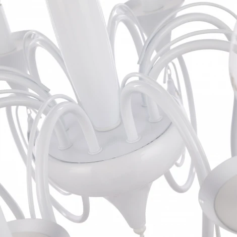 Подвесная люстра Arte Milano AM349920 349920/8 WT (220V, подвески, на цепи, подсвечник, свеча)