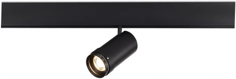 Магнитный трековый светильник ST Luce Skyline 48 ST357.436.12 ZOOM Черный LED 1*12W 48V (круглые)