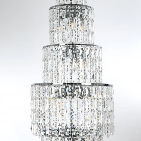 Подвесная люстра хрустальная Modelux ML.900.35 CR