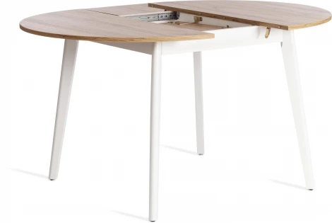 Кухонный стол Tetchair SVELTO (ЛДСП,Массив березы/Белый)