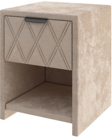 PROxSON Тумба Side (Ткань: Велюр Лофти Бежевый) 44x45