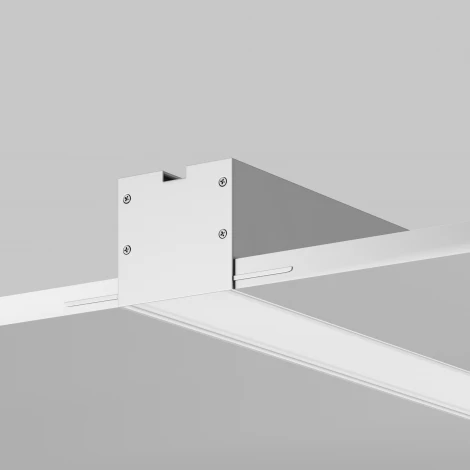 Алюминиевый профиль встраиваемый скрытого монтажа 72x36 серебро 2 м Maytoni Led Strip 636010