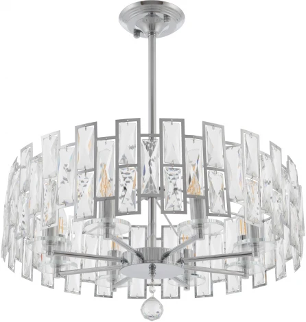 Потолочная люстра на штанге Arte Milano Sorrento-4209 374209/8/350/560 CR (220V, круглые)