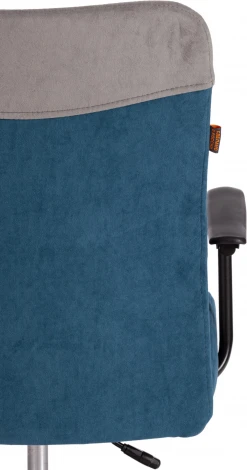 Компьютерное кресло игровое Tetchair FLY (Флок/Серый,Синий)