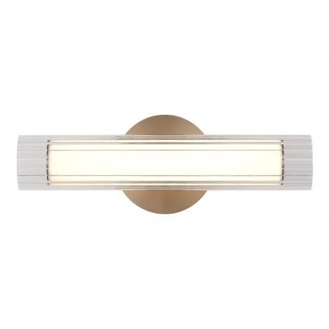 Настенный светильник светодиодный Никель/Белый Прозрачный LED 1*7W 3000K/4000K ST Luce Enfys SL2010.121.01