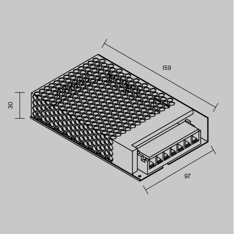 Источник напряжения PSL002 12В 200Вт Maytoni 811010