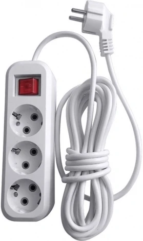 Удлинитель 3-х местный 2 метра с заземлением Stekker Home 39197