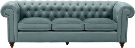Диван Chester Classic ОГОГО (арт.344514), (Ткань/Бирюзовый)