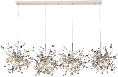 Подвесной светильник Crystal Lux Garden SP3х4 L1600 CHROME (220V, на проводе, ветки)