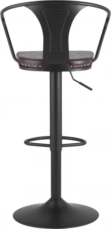 Стул барный Stool Group TOLIX ARMS SOFT черный матовый УТ000001296