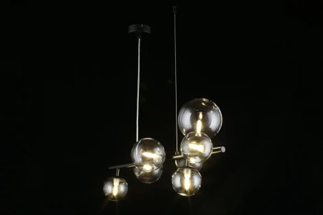 Подвесной светильник Aployt Feliche APL.334.03.07 (220V, на тросе, шарики)