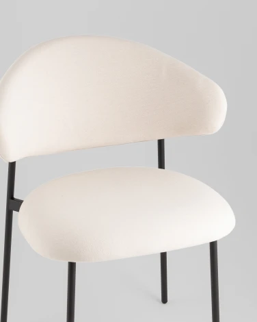 Стул Evan велюр молочный Stool Group УТ000042347