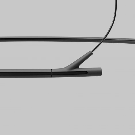 Шинопровод модульный низковольтный подвесной круглый D800мм горизонтальный 24V Maytoni Technical Busbar trunkings Arity TRX233-RH-D800-B